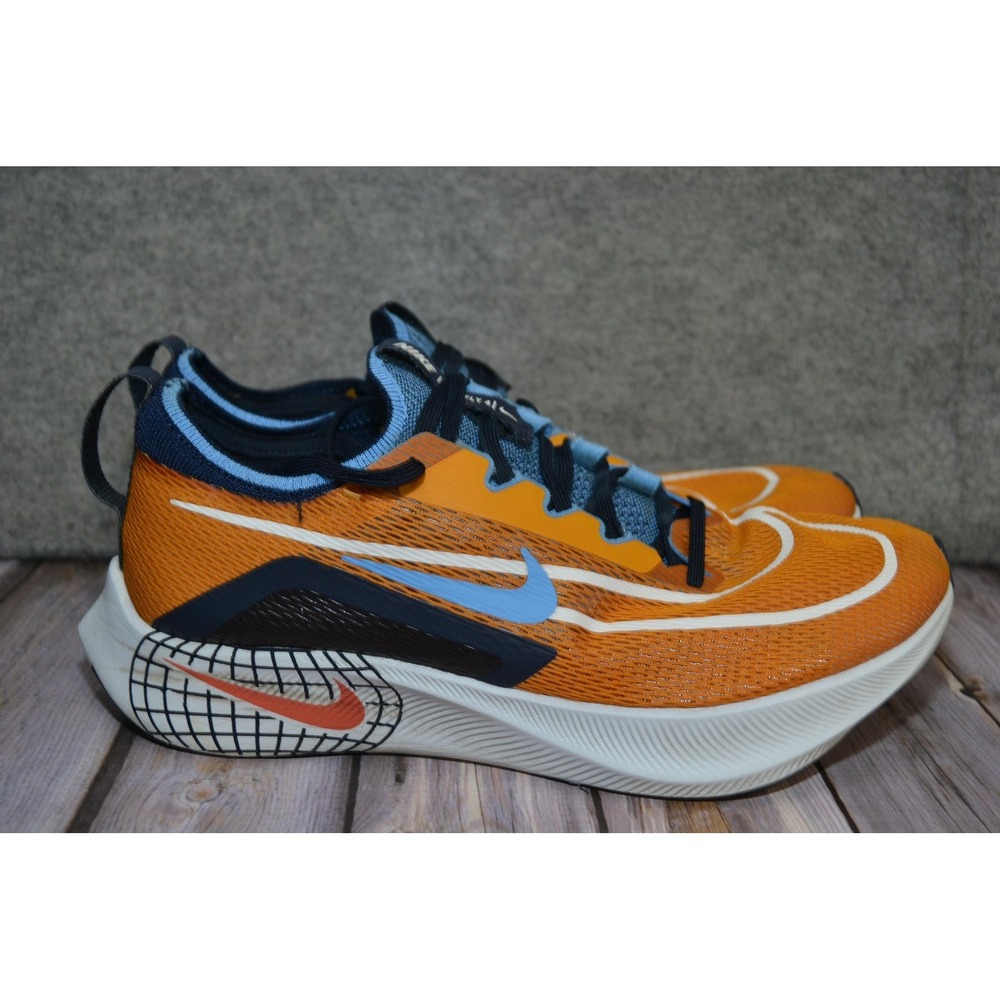 Nike Flyknit International Shoes Mens 11 Orange Low Running Sneakers do9583-700